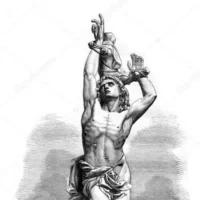 Uomo incatenato simbolo degli schemi karmici e blocchi energetici - Lettura Akashica 93.